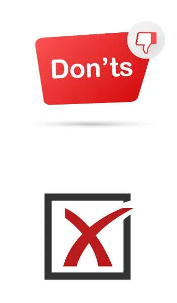Dont's